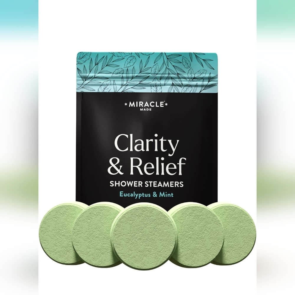 Clarity and Relief Shower Steamers - Eucalyptus and Mint